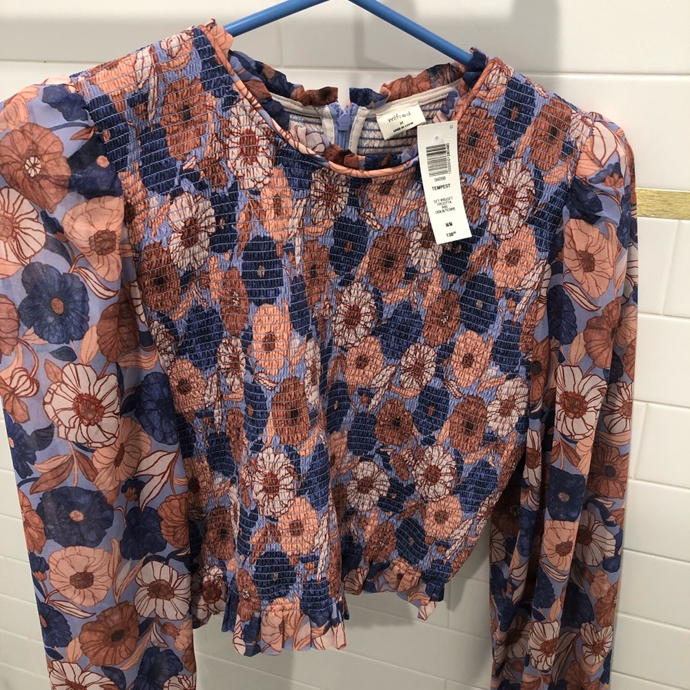 Aritzia tempest blouse